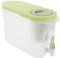 Holibanna 1pieza Jarra De Agua Fría con Grifo Contenedor De Bebidas De Gran Capacidad para Té Frío Agua Saborizada Y Jugos Color Verde Nórdico
