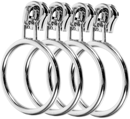 HIAKDOFT Testine per Cerniere in Lega di Zinco Multiuso Accessori Riparazione Abbigliamento Ganci Zip Resistenti per Zaini Valigie e Giacche per Progetti Te