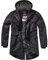 Brandit Marsh Lake Teddyparka, Farbe: black, Größe: L