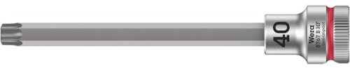 Wera 05003069001 8767 B HF TORX Zyklop Bitnuss mit Haltefunktion, TX 40 x 107 mm