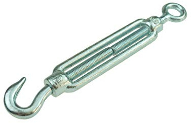 M24 Seilspanner Spannschloss Drahtspanner verzinkt Öse + Haken MCPL6308