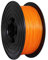 OWL-Filament Premium 3D PETG Filament 1kg 1,75mm PET-G Made in Germany (Orange-Transparent)