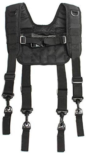 MELOTOUGH Taktischer Outdoor-H-Harness Duty Gürtel Hosenträger (Kampfgürtel nicht im Lieferumfang enthalten)