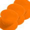 Kerafactum Ersatzgriff für Glasdeckel 3X robuster Pfannengriff Deckelknopf Austausch Topf Griff Knauf Topfdeckel Universalgriff silikoniert orange Topfdeckelgriff Deckelgriff Ersatz Pfannen Deckel