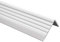 ND 40x25mm Bullnose Self Adhesive Stair anti slip nosing 1.18 Meters 46.45 length rubber angle step Edge TMW Profiles (Light Gray)