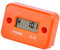 NInE-ROnG Jayron Digital LCD Induktiver Betriebsstundenzähler Stundenzähler Wasserdicht Für Marineboot Schneefräse Wechselrichter Generator Rasenmäher und Kleiner Gasmotor(HM006A-M5,orange)