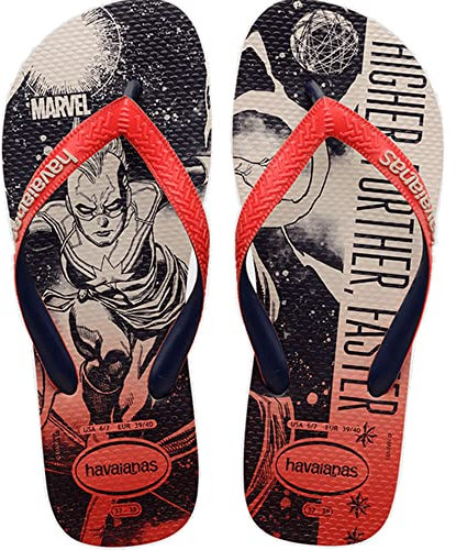 Havaianas Unisex's Top Marvel Series Flip-Flop, rubinrot, 37/38 EU