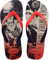 Havaianas Unisex's Top Marvel Series Flip-Flop, rubinrot, 37/38 EU