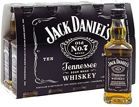 Jack Daniel's - Old No. 7 10 x 5cl Miniatures - Whiskey