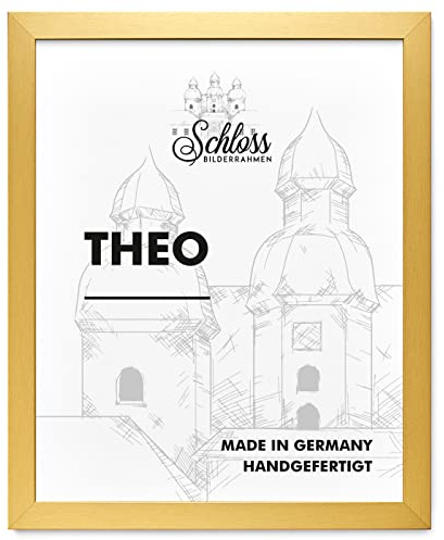 Schloss BILDERRAHMEN Theo 59,4x84 cm DIN A1, Dekor Gold