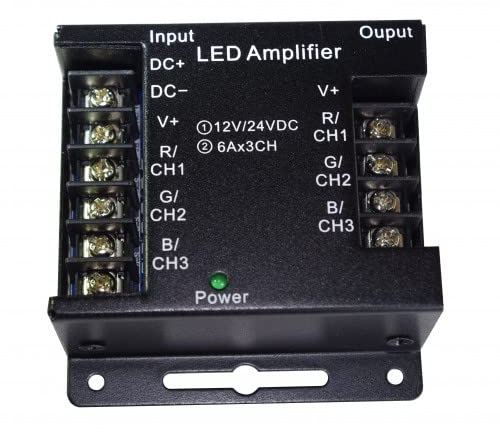 LED Amplifier Verstärker für RGB LED Streifen 12V 24V