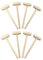 Cusstally 100 Pieces Small Wooden Hammer Mallet for DIY Woodworking Household Multi Hand Tool