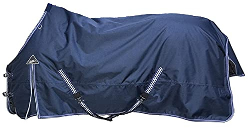 QHP Outdoordecke Tournout Luxus 200gr 600D wasserdicht navy (100 cm)