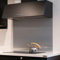 Panel antisalpicaduras de Aluminio ignífugo para Cocina - Protector Salpicaduras de Cocina (60X70 cm, Aluminio)