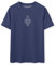 Glimnerize Jungen Rashguard Shirt Atmungsaktiv Top Schwimmshirt Kurzarm UV Shirt Badeshirt Rundkragen Shirt Surfbrett Navy 116