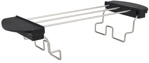 FERCAISH 1 x Toaster Warming Rack, Stainless Steel Bread Holder, Toast Stand, Sandwich Warming Rack, for Toaster Accessory