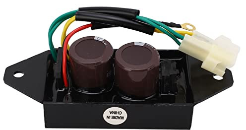 Risegun Regolatore di tensione 220 V 220 V regolatore di tensione per generatore a benzina, monofase, 6 fili, stabilizzatore automatico
