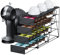 Porta Capsule Caffè a 4 Livelli, 56 Capsule Cassetto Porta Capsule per Dolce Gusto, Cassetto Porta Cialde con Design Silenzioso, Portacapsule per Piccoli Spazi