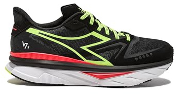 Diadora Atomo V7000-2, C0871 Black Yellow Fluo, 45 EU
