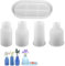 Bangbobi 5-teiliges Silikonformen-Set für Vase und Tablett, DIY Resin Formen, Blumenvase Gießformen zur Handgefertigte Epoxidharz Mouldsklären