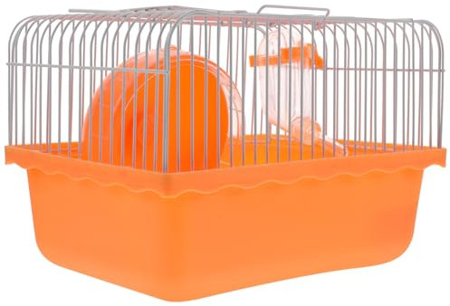 Yardwe Cage De Transport Portable pour Hamster Petite Cage pour Bébé Hamster Rongeur