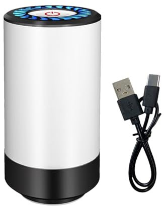 Uoqpty Pompe Électrique pour Sacs de Stockage Sous Vide | Pompe à Air Portative pour Sacs de Stockage Sous Vide,Compact USB Organisation Bagages Voyage Couchage Randonnée Natation