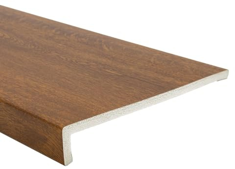 Window Board Sill Capping Cover (1.25m) - Golden Oak, 200mm