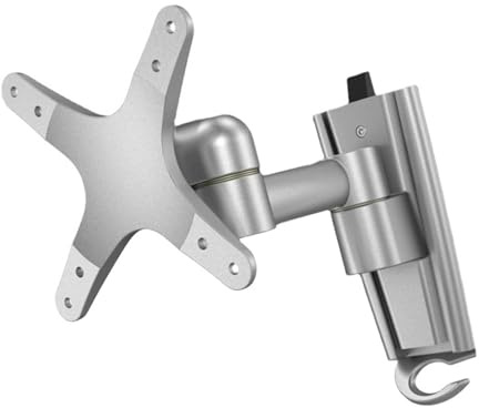 TQUXNGA Space Saving Foldable Televisions Hanger Aluminum Alloy Materials 18kg Weight Capacity for 13 32 Inches Displays Industrial Televisions Hanger Brackets