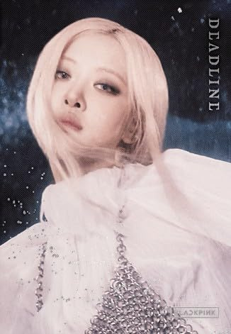 Blackpink - Mini album fotografico con CD + poster + biglietto cinematografico + fotocard + album musicale K-Pop (rosé)