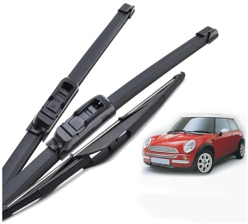 Wischerblätter Für Mini Cooper S One D Hatch R53 2001-2004 R50 19 +18 +12 , Komplettes Set aus vorderen und hinteren Scheibenwischern