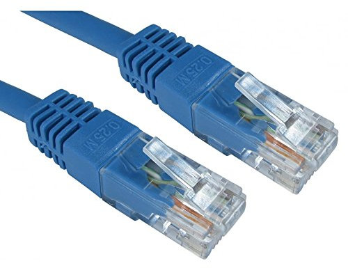 ALIDA SYSTEMS 0.25m Cat6 Ethernet Cable, High Speed and Reliable - Blue