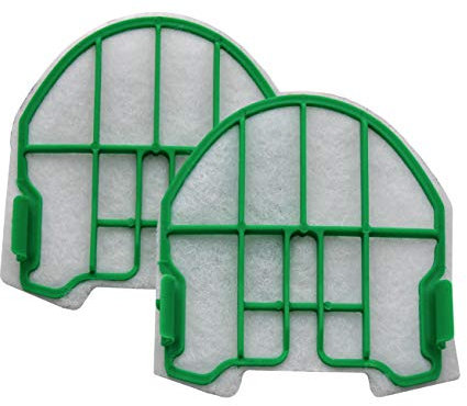 FSProdukte Zwei Motorschutzfilter Filter kompatibel mit Vorwerk Kobold VB100 VB 100 FP100 FP 100 Akku – Staubsauger Akkustaubsauger