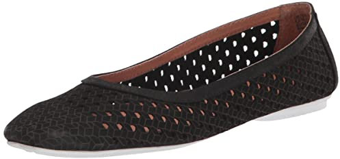 Gentle Souls by Kenneth Cole Damen Eugene Travel Ballerinas, schwarz, 40 EU