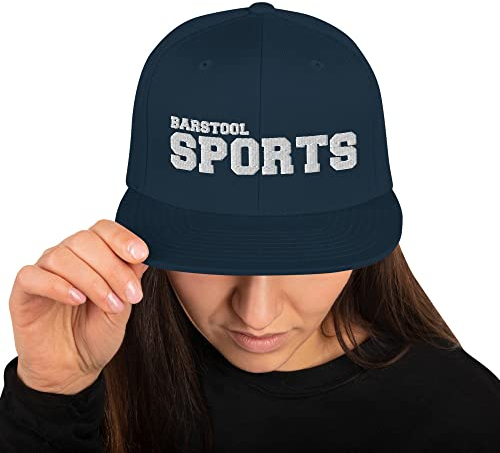 Barstool Sports Sports Flat Cap Dark Navy