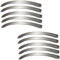 MARGUERASW Tiradores Cocina Plata Tiradores Armarios 192mm -10 Piezas Tiradores de Muebles tiradores de armario de cocina Acero Inoxidable