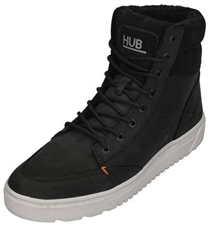 HUB Footwear Herren - Boots Dublin 2.0 L47 - Black, Größe:45 EU