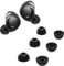 kwmobile 6X Ersatz In Ear Kopfhörer kompatibel mit Anker Life A1 / Life P2 / Life P3 / Liberty Air X/Air 2 / Air 2 pro/Air 3 Pro - 3 Größen - Polster Ohrstöpsel In-Ear Ohrhörer - Schwarz