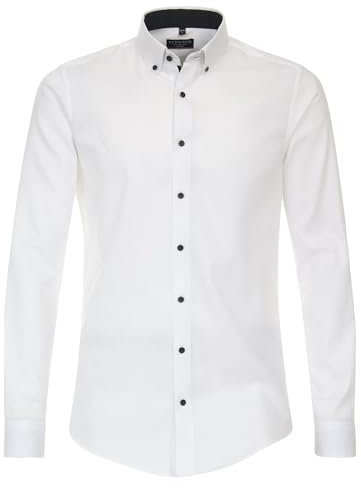 Redmond Businesshemd Uni nah Slim Fit 0 Weiss S