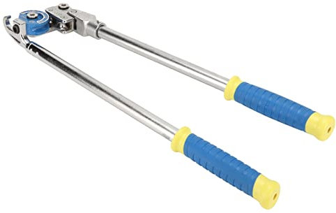 Manueller Rohrbieger - 3/8 Zoll 180-Grad-Biegewinkel Ergonomischer Manueller Rohrbieger aus Edelstahl Mit 40 Cm/16 Zoll Langem Griff Für Reparaturarbeiten