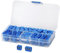 Greluma 80 Pz Morsettiera a vite PCB passo 2 pin/3 pin passo 5 mm 300 V 16 A (40 × 2 P, 40 × 3 P)