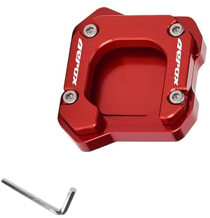 TYUHAW Motorradständer Motorrad Main Large Support Frame Verbreiterte Anti-Rutsch-Matte Fußvergrößerer Seitenständer Zubehör Für Yamaha NVX AEROX 125 155 V2 V1 (Color : 7)