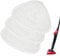 GFRED 3 Pièces Recharge de Lavette Balai Vapeur en Microfibre Compatibles Avec Vileda Steam Mop/Balais Vapeur Microfibre Pour Capacité d'absorption et Réutilisation (Blanc 3 PCS)