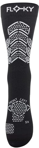 FLOKY AXSIST FUSSBALLSOCKEN - SCHWARZ FLACHS-001: