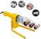 Muffenschweißgerät Rohrschweißgerät-Set, 220V 800W Wasserrohr Heißschmelzmaschine Rohrleitungsschweißgerät Rohrschweißmaschine Kunststoff Schweißgerät Rohre Schweißen für PPR/PB/PE Rohren