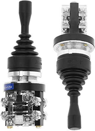 Joystick Switch, 4 Position 4NO Spring Momentary Joy Stick Switch Joystick Replacement Switch Analog Stick Monolever Joystick Switches for HKAI-41Z04 KzHgIdRY