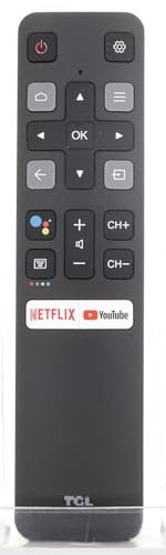 Dan's Original OEM RC802V FNR1 Remote Control for TCL Android TVs - for TVs: 43S434, 50S434, 55S434, 65S434, 75S434, 32S330 & 40S330