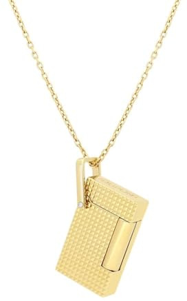ST Dupont Gold Feuerzeughalskette