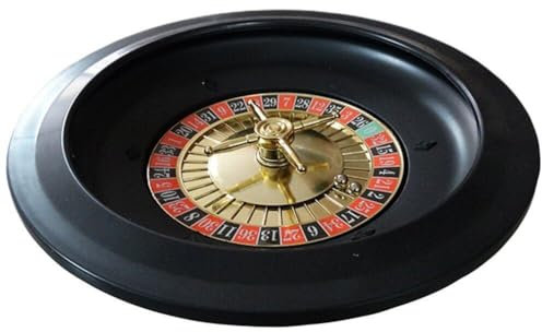 Muteitt 10-Zoll-Roulette-Rad Für Bar-Party-brettspiel, Kompaktes Roulette-trinkspiel, Roulette-Rad-Spiel