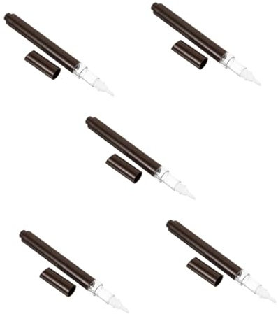 minkissy 5stücke Nachfüllbarer Cuticle Oil Pen Mit Pinselspitze Transparenter Nagellackflasche Vielseitig Einsetzbar Für Nagelpflege Und -nail Art Für Unterwegs