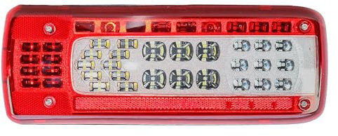 LONGLING Rückleuchte Links LED Heckleuchte 24V Kurz Rücklicht Für VOLVO LKW FH FM FL FE Renault LKW Modelle T K D C